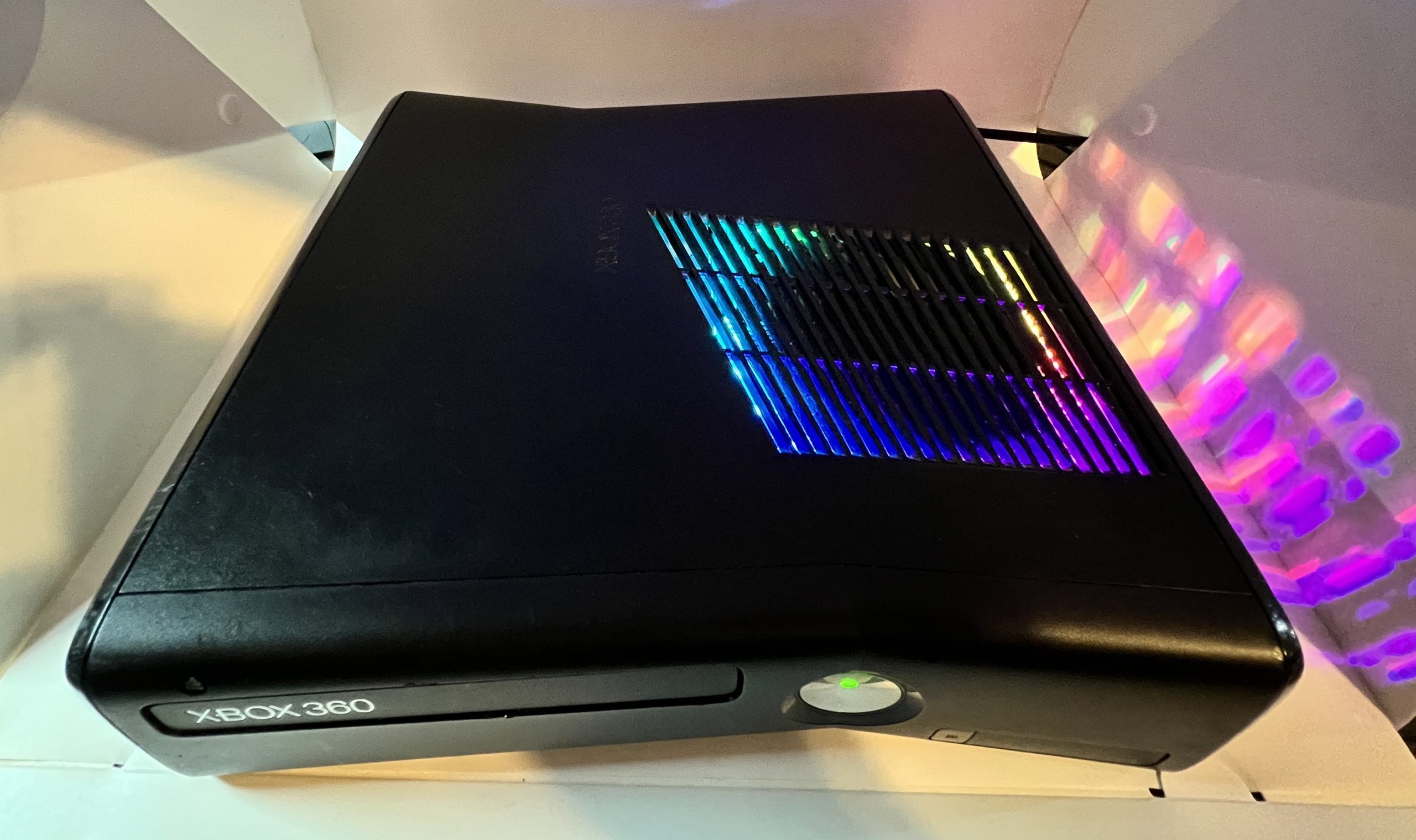 xbox 360 slim rgh with xlume argb